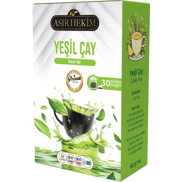 asır hekim yeşil çay 30 adet